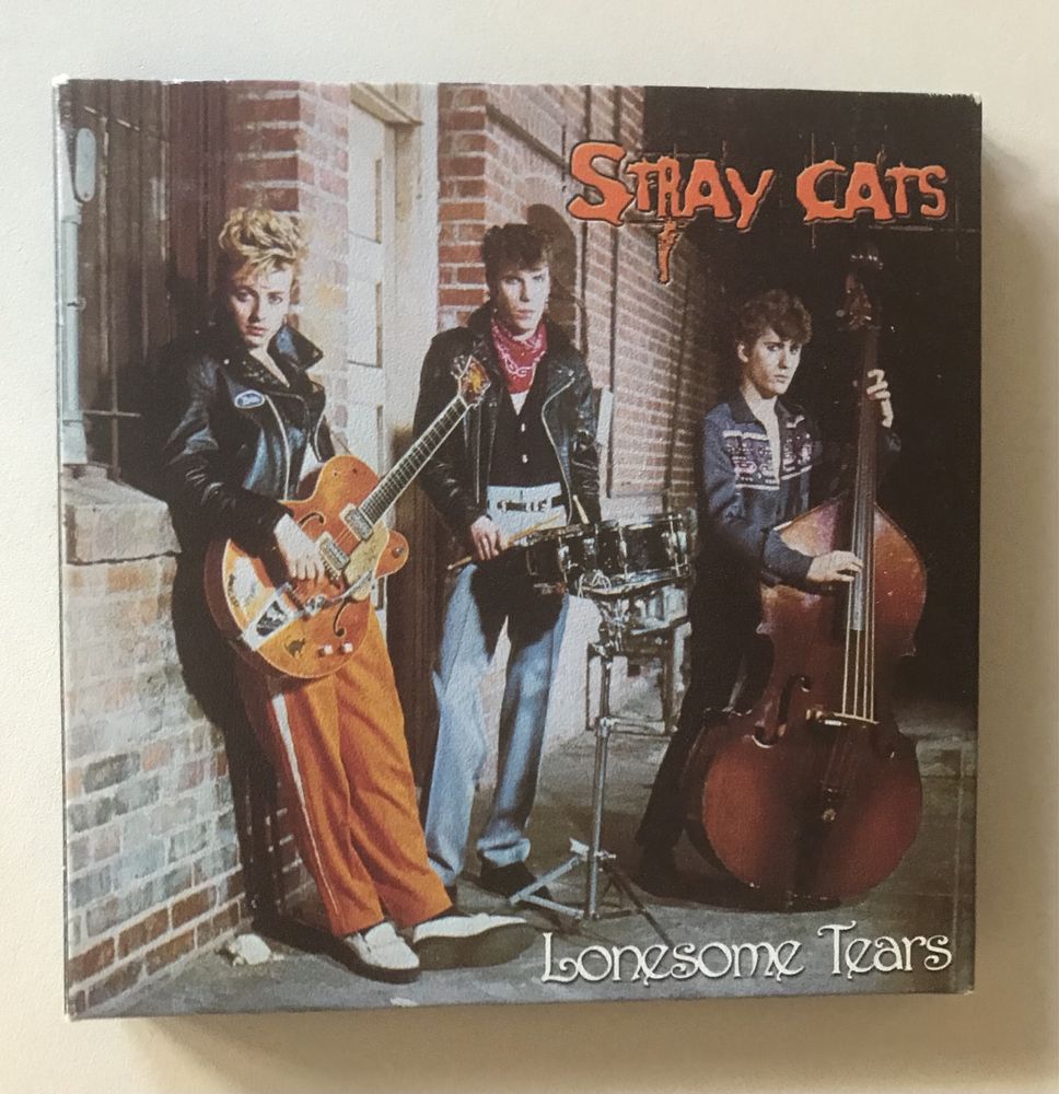 CD: Stray Cats - Lonesome Tears (Raro) Unplugged 1990 / Live 1981