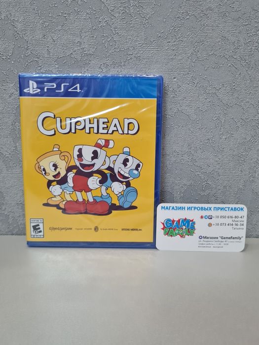 New Cuphead Cup Head RUS Магазин Ps 4 5 Ps4 Ps5 Обмін