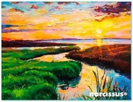 Teczka kopertowa PP A6 Rzeka. Narcissus. Nowy Produkt
