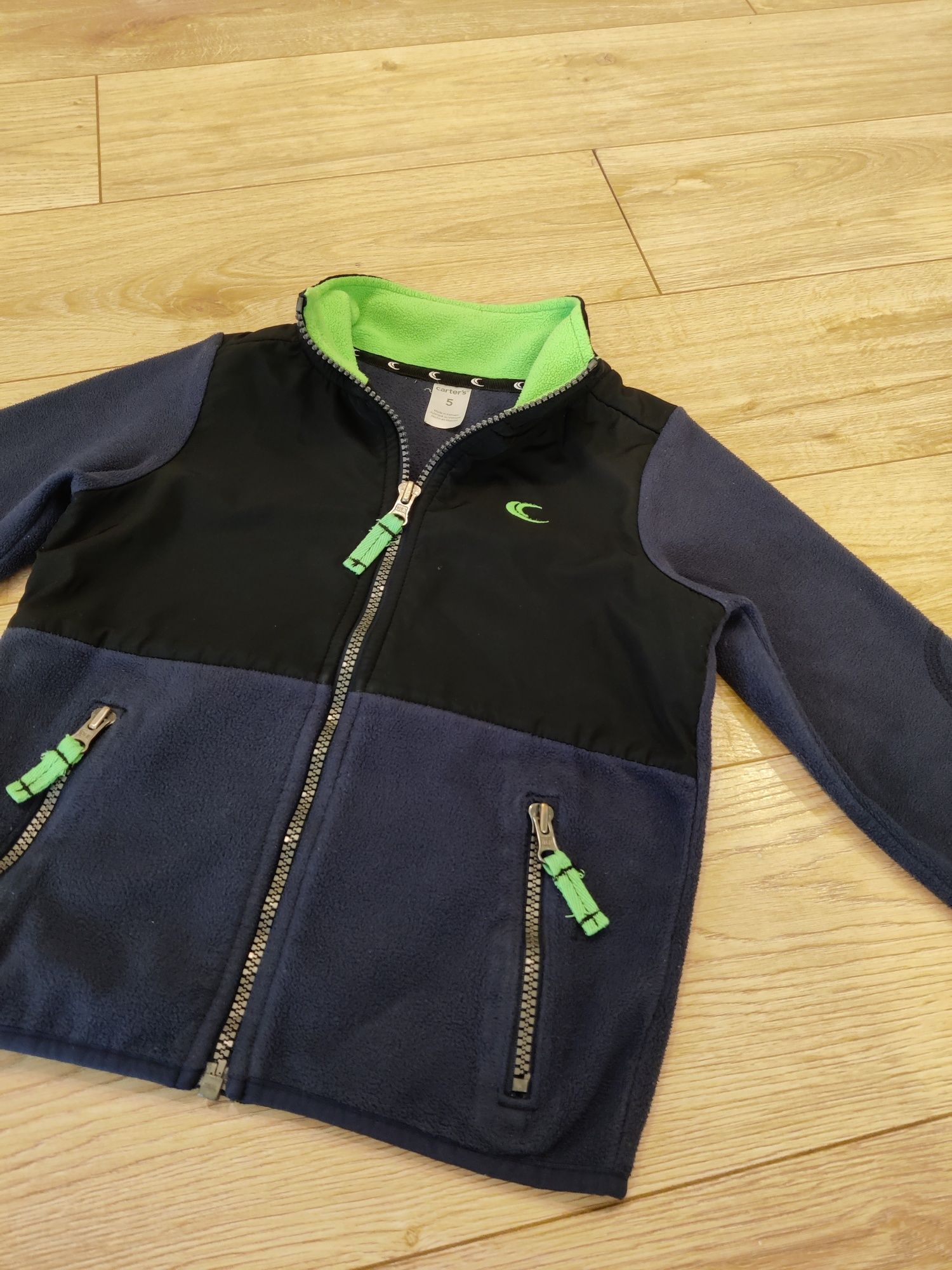 Bluza Carter's polar zamek ciepły
