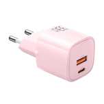 Ładowarka Sieciowa Gan 33W Mcdodo Ch-0156 Usb-C, Usb-A (Różowa)