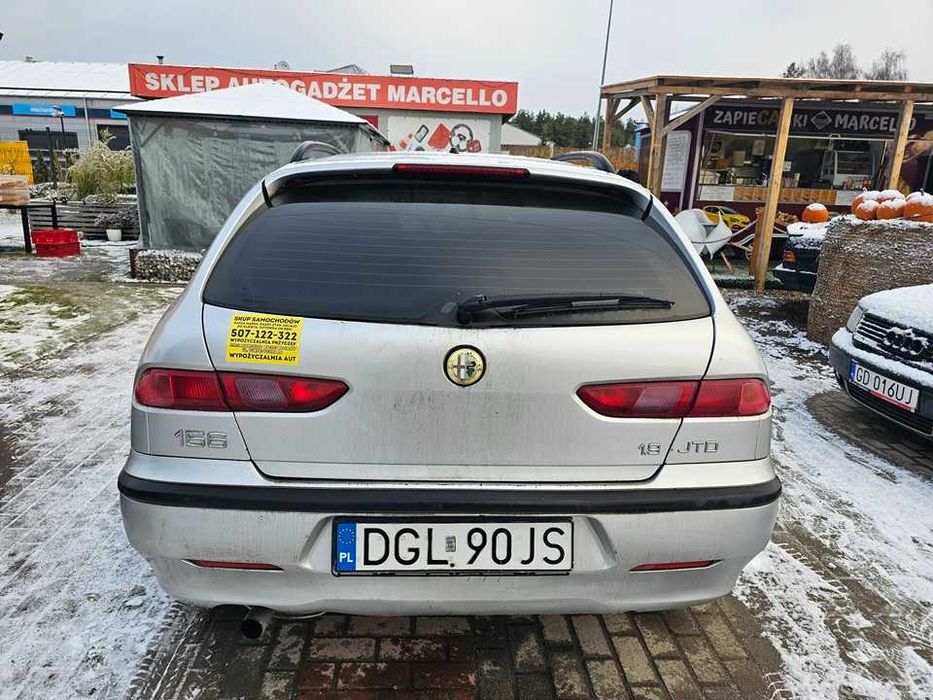 Alfa Romeo 156 1.9JTD diesel /105KM/kombi/okazja/2000r/fajny stan/