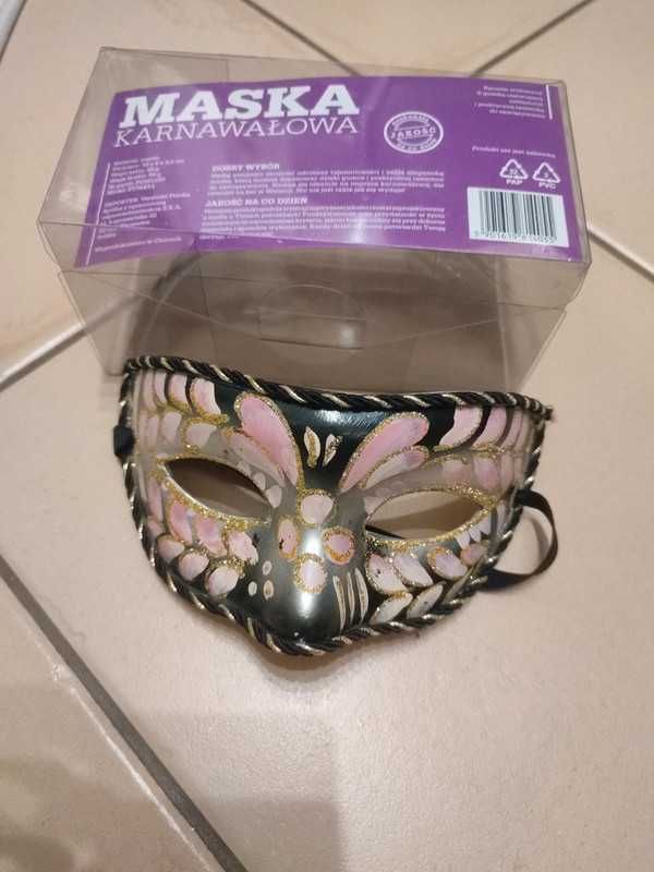 Maska karnawałowa, produkt nowy.