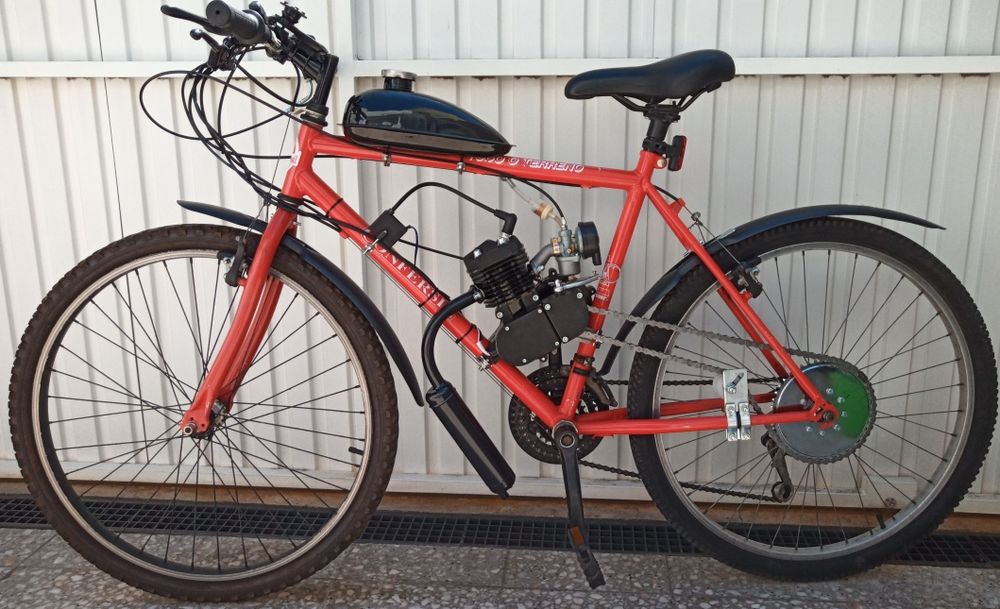 (PROMOÇÃO) Montagem + kit a motor 80cc/100cc /110ccvendemos bicicletas