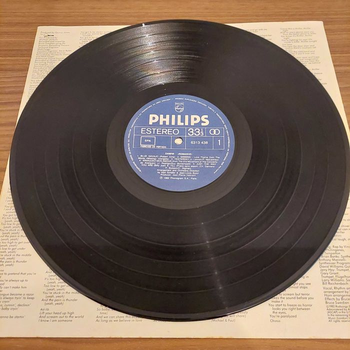 Disco vinil LP Zamfir – Romance