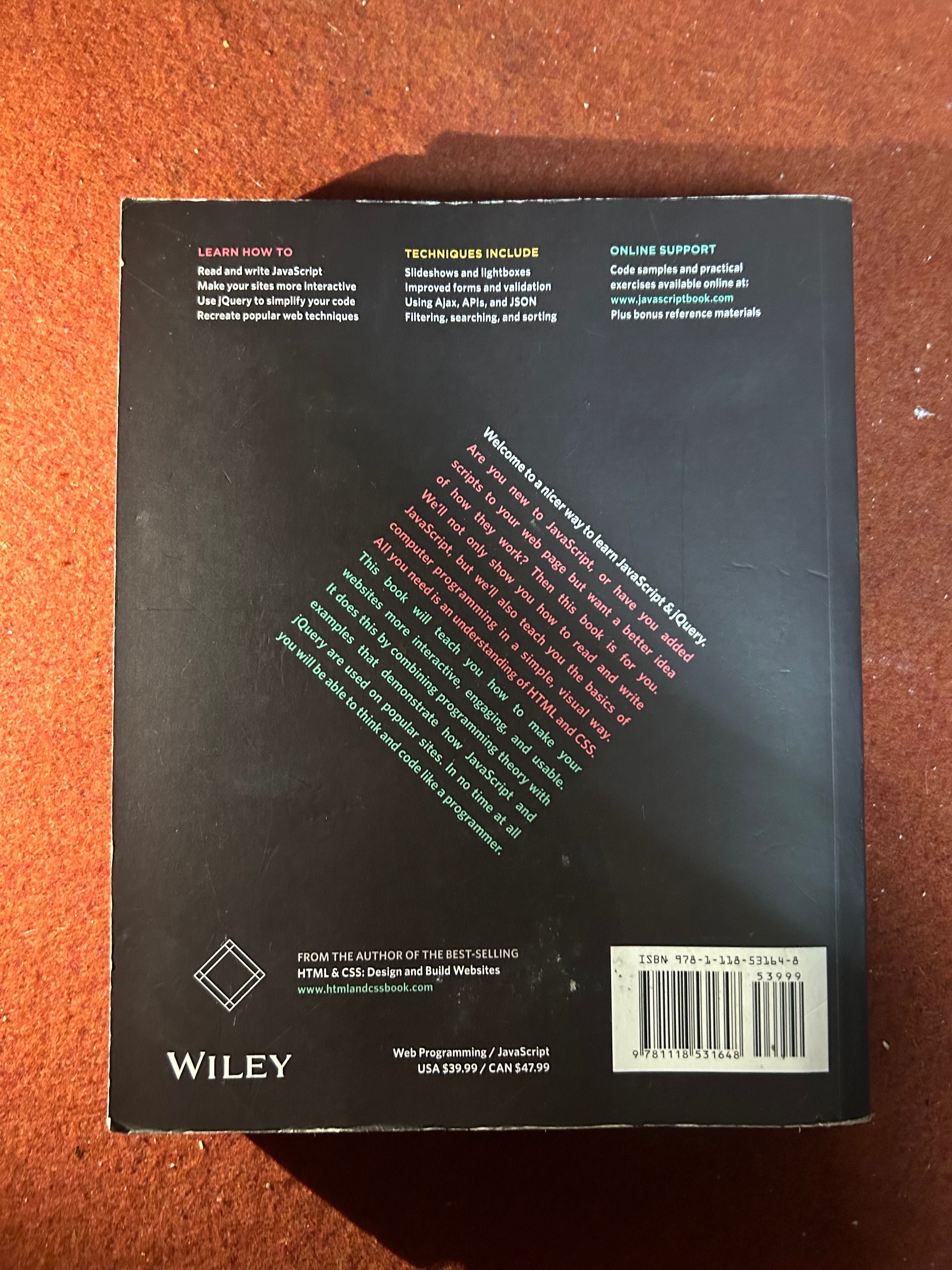 Livro “JavaScript & jQuery – Interactive Front-End