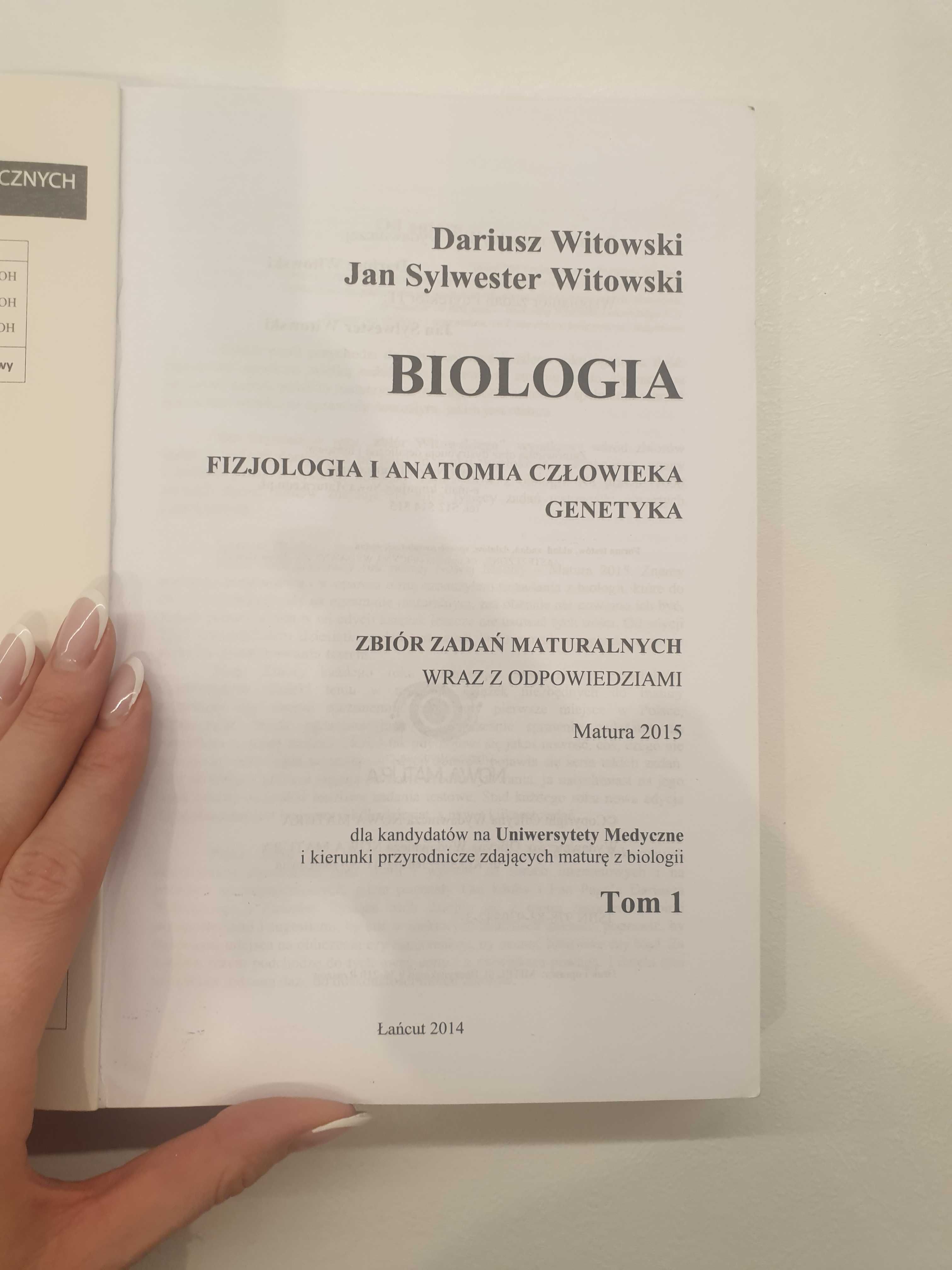 Biologia – zbiór zadań-matura 2015-Dariusz Witowski