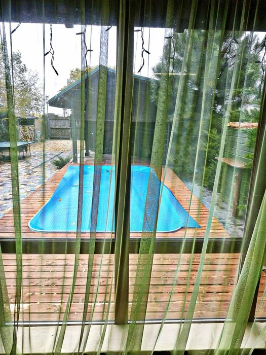 Баня и чан на дровах