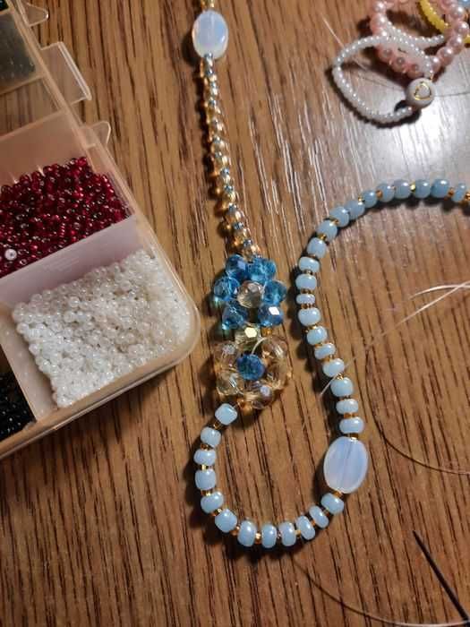 Вироби з бісеру та перлинок, чокери