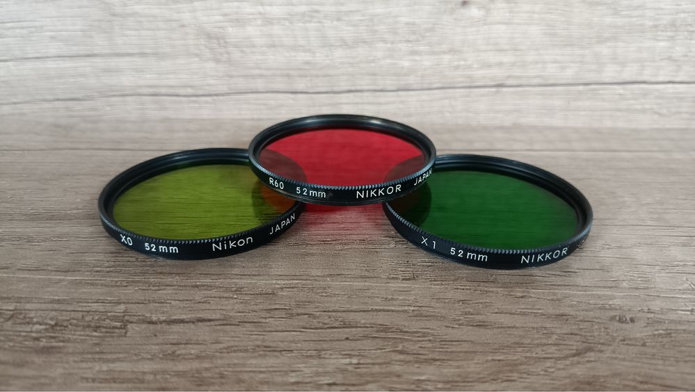 Світлофільтри Nikon 52mm сататний,зелений для ч/б фотографії