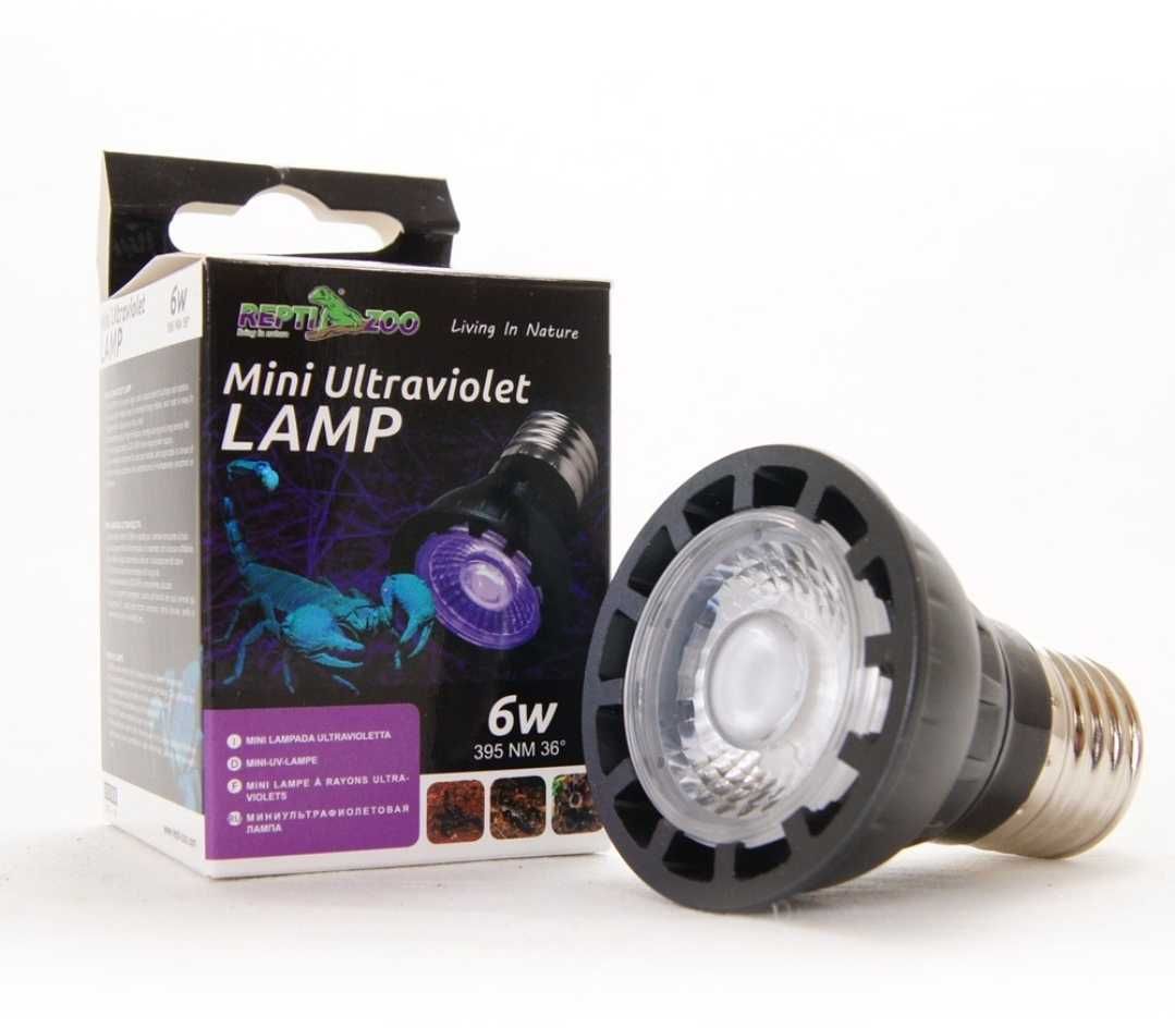 Żarówka Lampa LED'owa ReptiZoo Mini Ultraviolet Lamp 6w