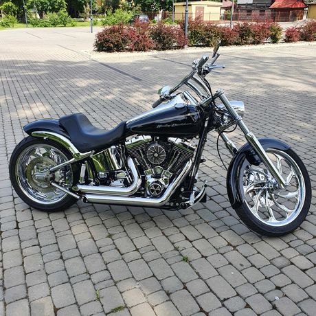 Harley-Davidson Softail FXSTD #Custom# Accutronix... Film!!!