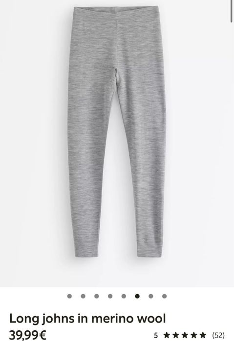 Піддіва лосіни термо штани з шерсті меріносу