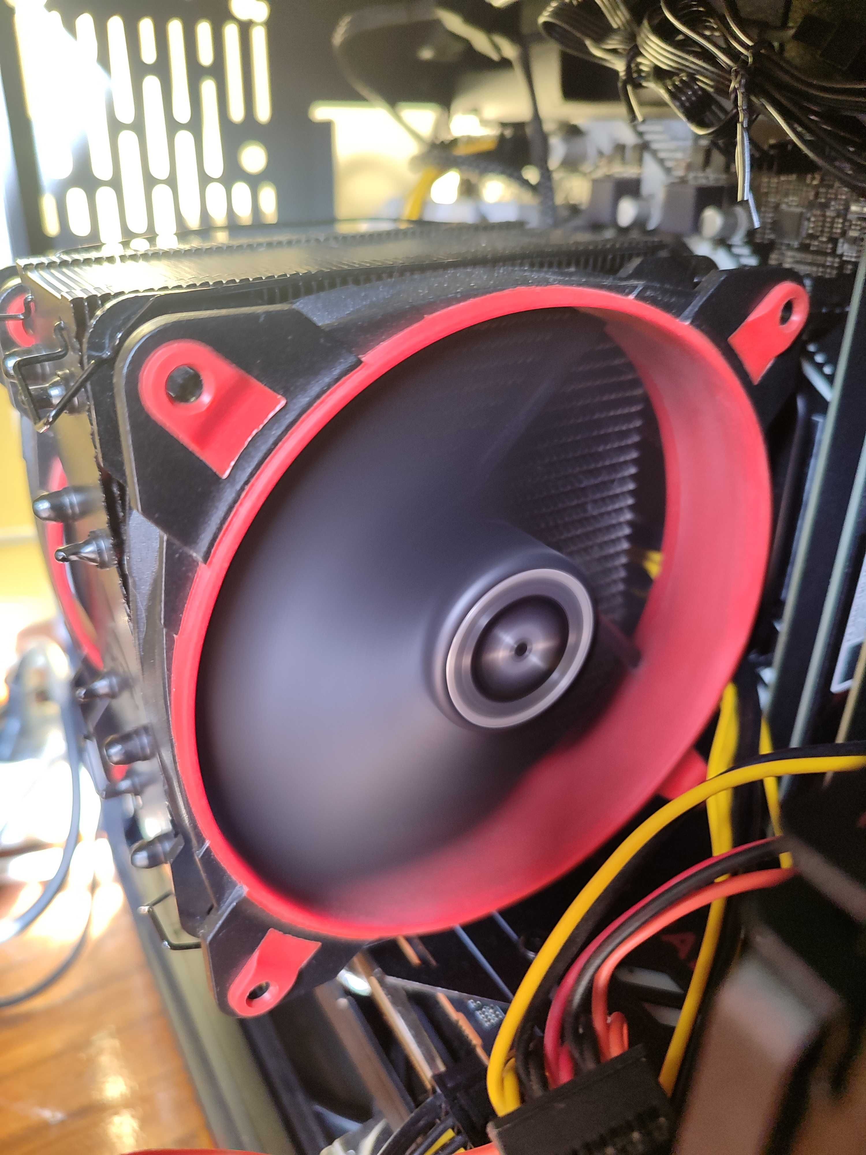 Cooler CPU Arctic Freezer 34 eSports DUO Vermelho