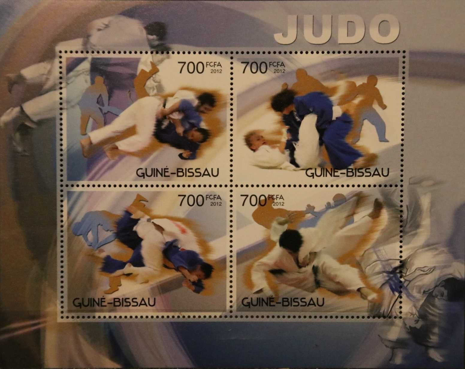Gwinea Bissau 2012 cena 5,90 zł kat.7€ - judo