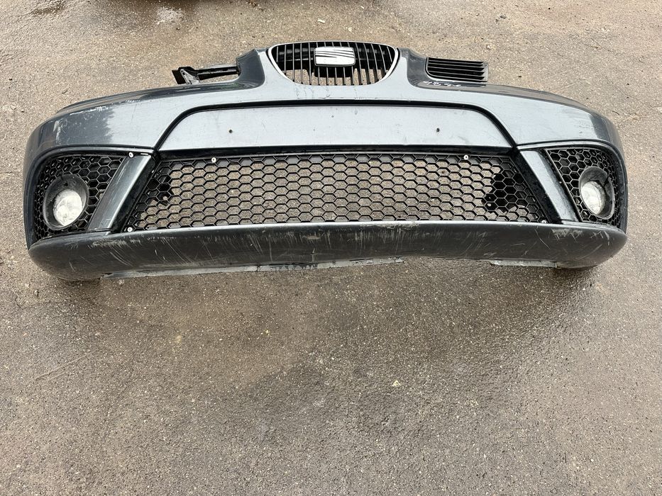 Передній бампер Seat Ibiza 3 Сеат Ібіца 3 2006-2008 рестайл