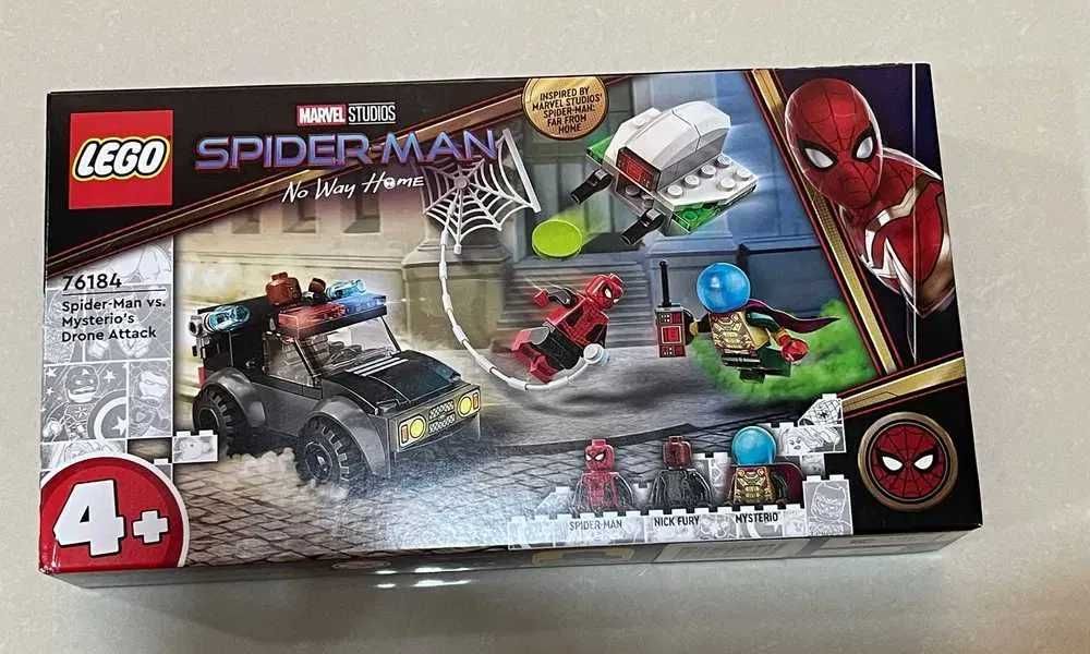 LEGO Marvel Super Heroes 76184 Spider-Man kontra Mysterio i jego dron