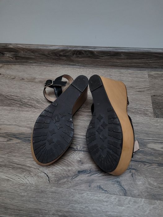 Pull&Bear koturny buty z paskami 38
