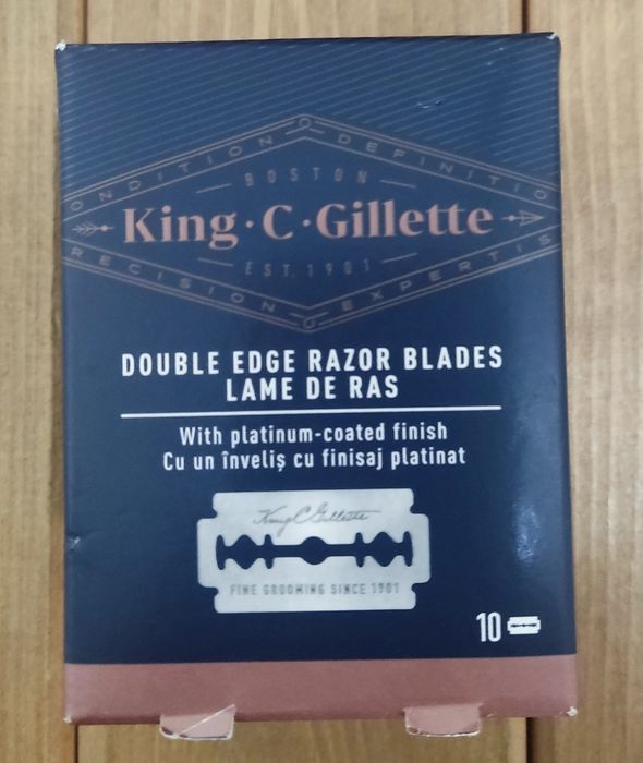 Żyletki King C Gillette