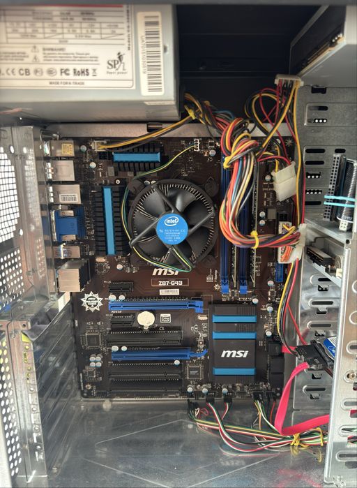 Системный блок Intel Core i5-4590 3.30GHz озу 16gb