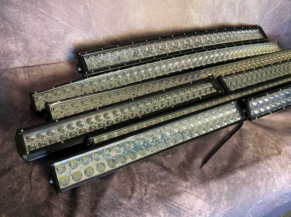 Светодиодная люстра балка фара джип нива лед дальнє світло авто свет