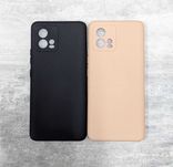 Чохол Silicone Case з мікрофіброю для Motorola G72 / Чехол Накладка