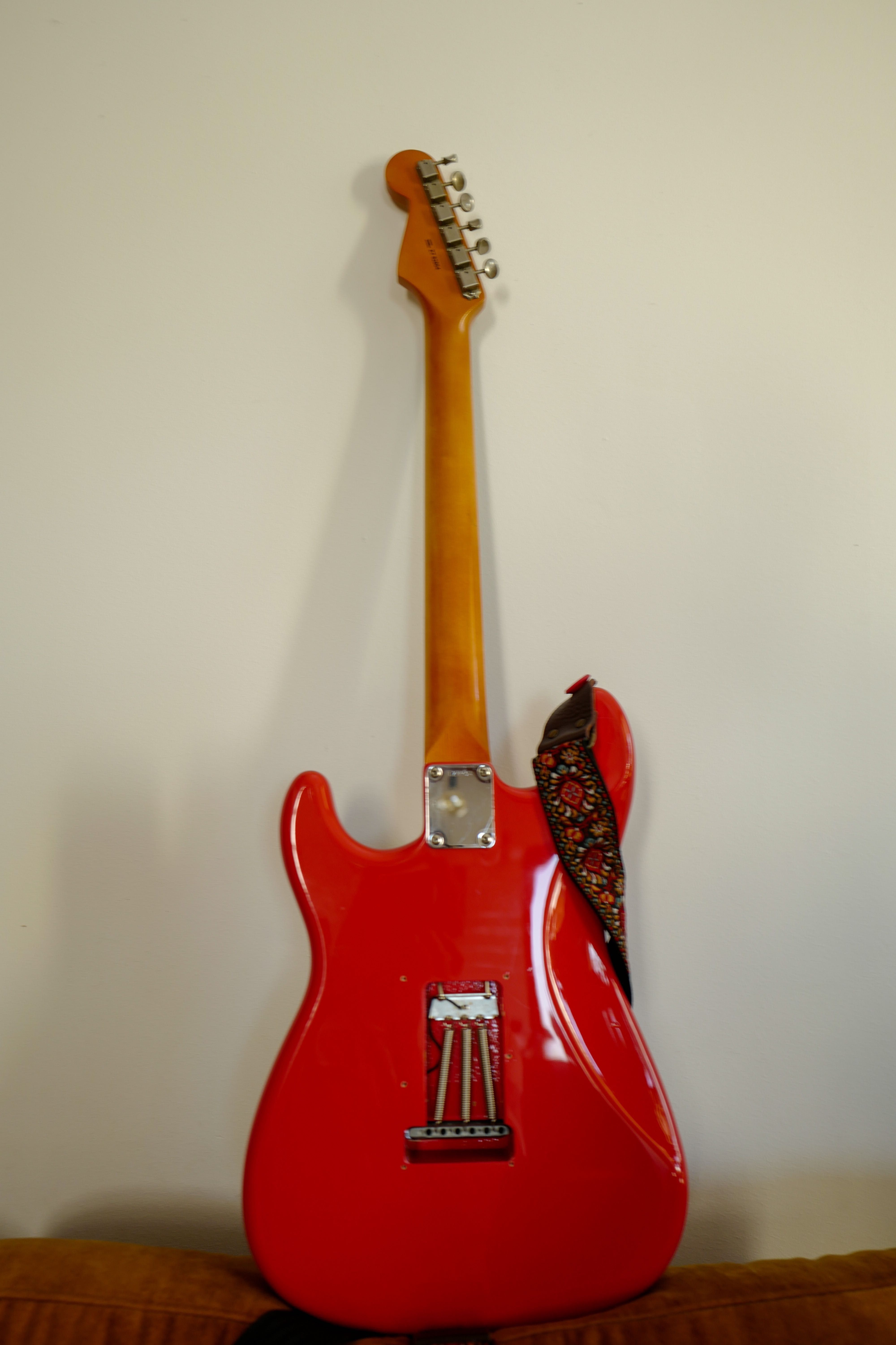 Fender Stratocaster partcaster ( osprzęt USA CS texas specjal pickups)