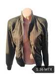 Kurtka bomberka S 36 khaki jesienna wiosenna ciemna zieleń jackets
