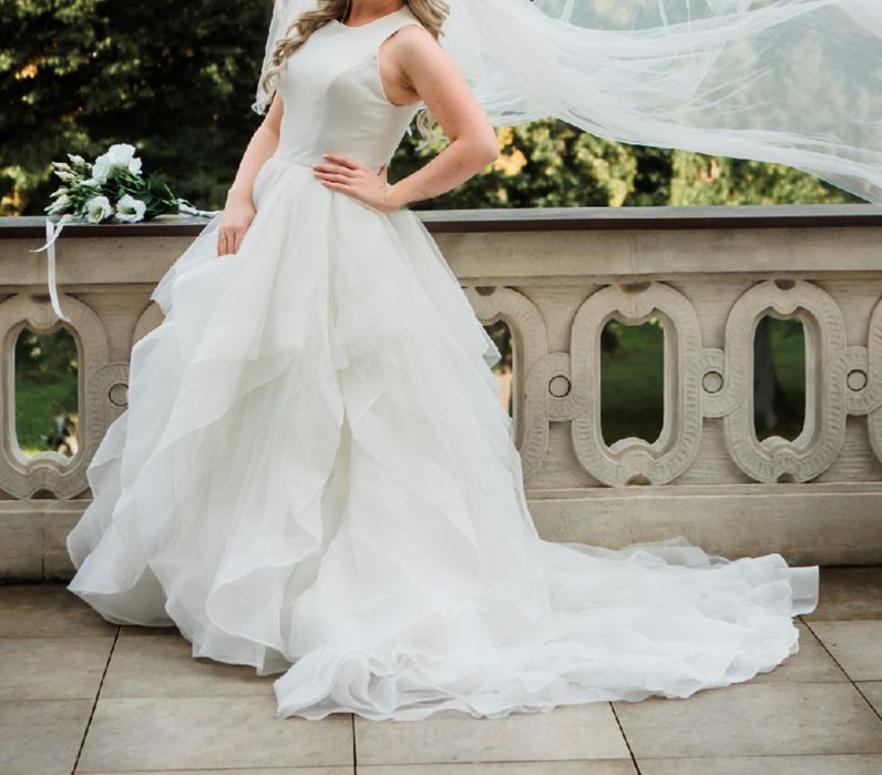 Justin Alexander suknia ślubna typu księżniczka