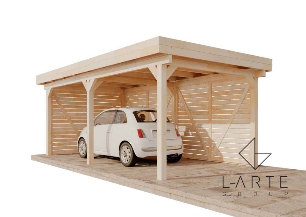 SOBO III Carport Wiata altana garaż jednostanowiskowy