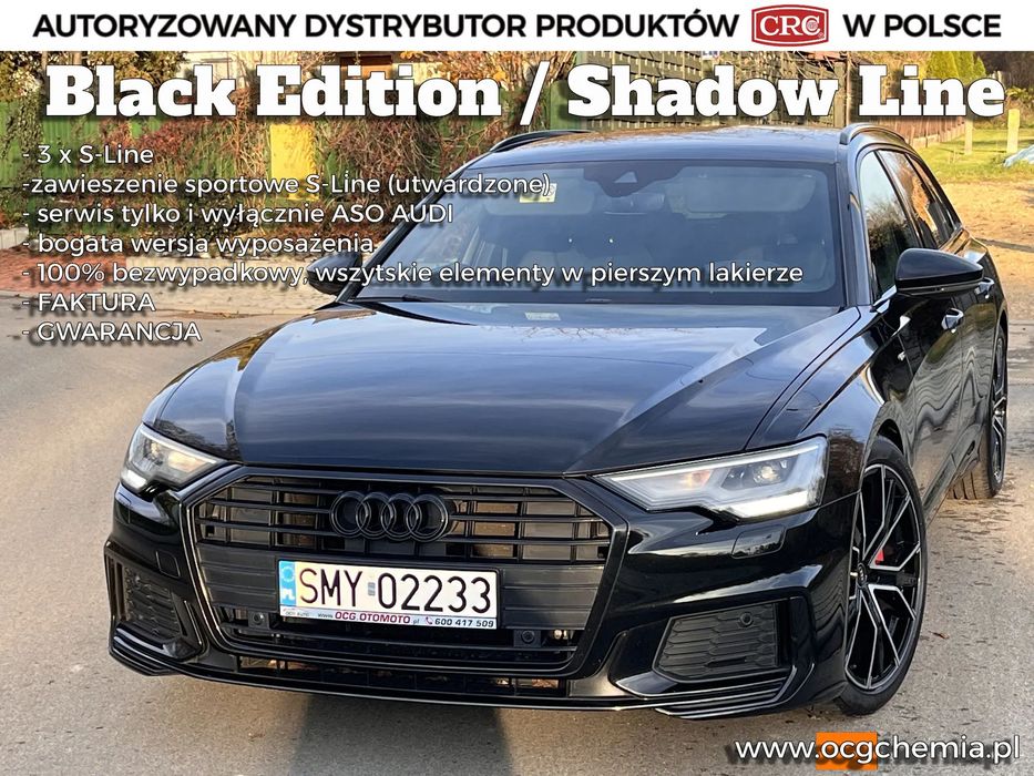 Audi A6 Avant Jedyny, niepowtarzalny Black Edition, 3 x S-Line, serwis ASO AUDI