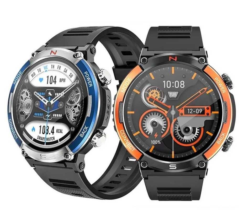 Smartwatch Colmi X11 duży 1,52 ekran rozmowy menu PL.