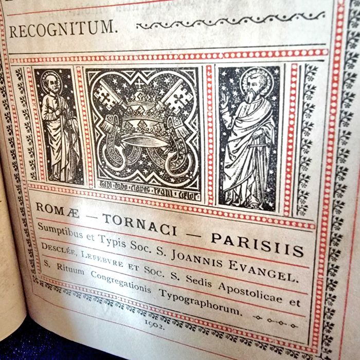 Livro Litúrgico - Breviarium Romanum