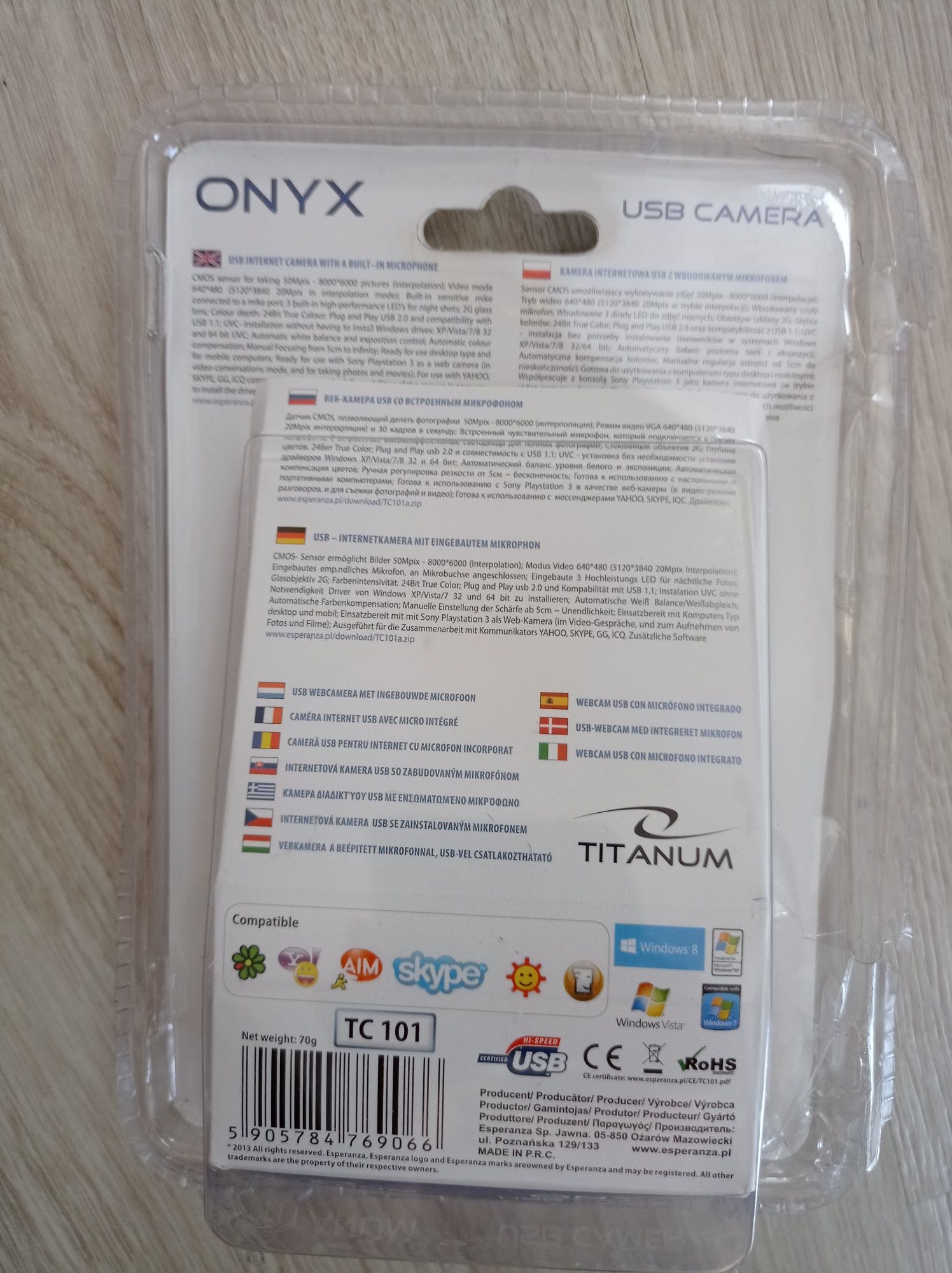Kamera do komputera na USB