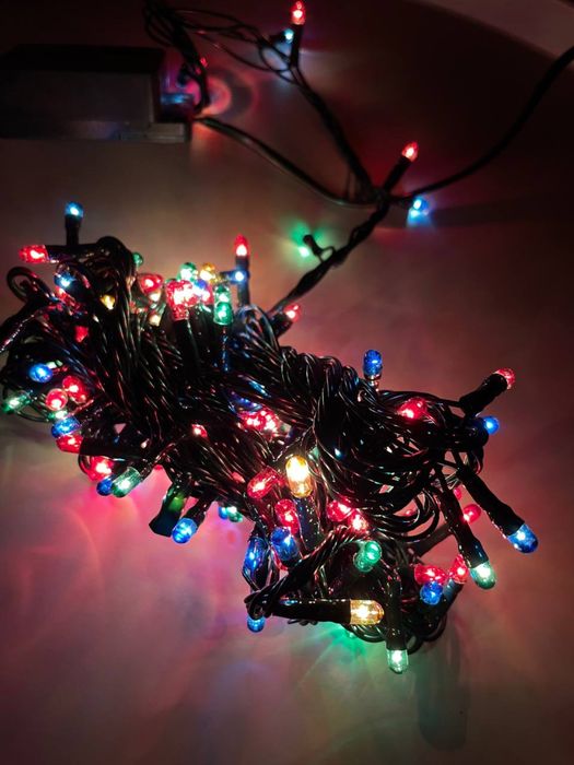 Гірлянда новорічна 5,5м 140лед,led, гірлянда на ялинку!