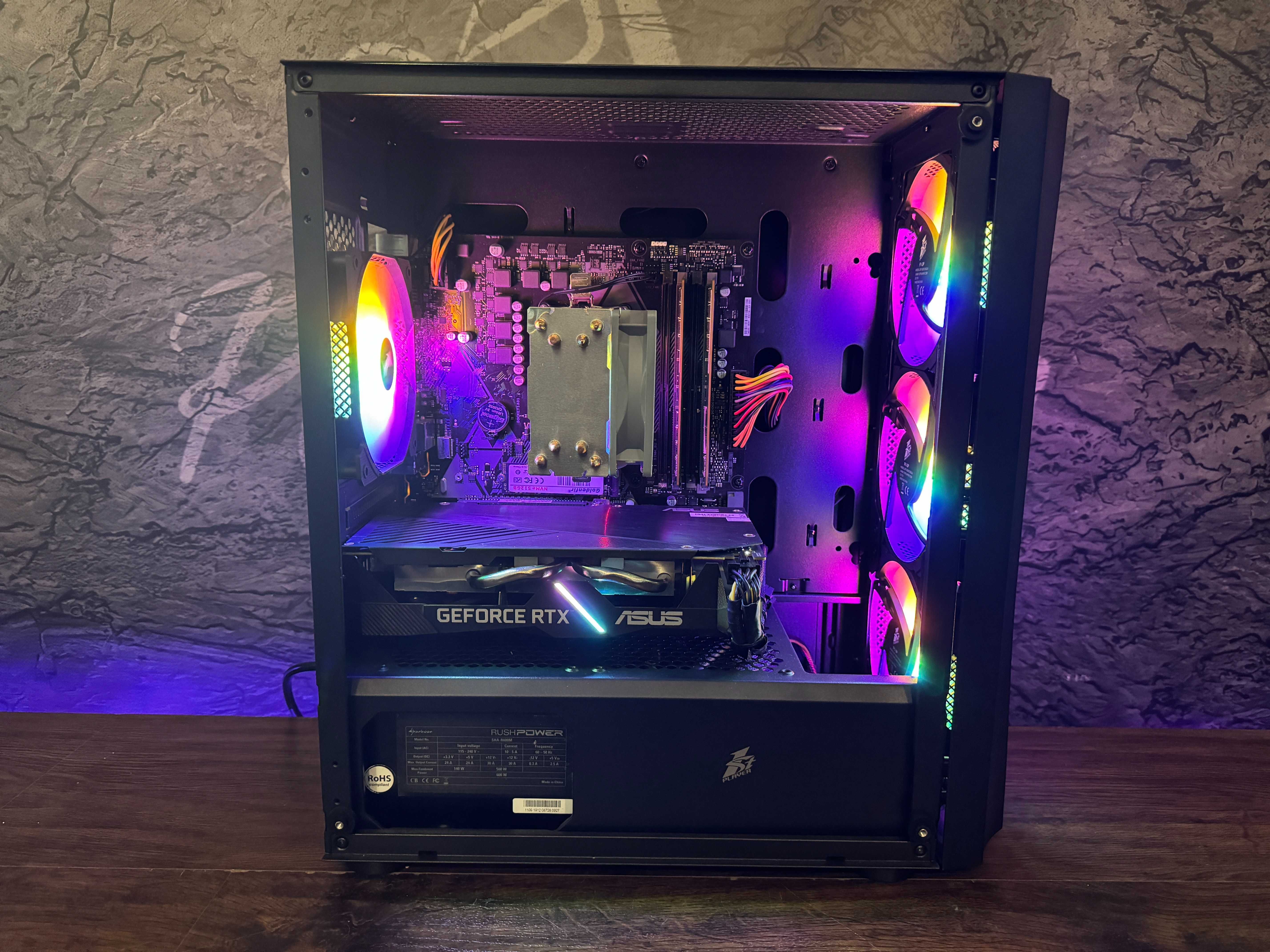 Бесплатная доставка! Игровой ПК Ryzen 5 5500/16GB/RTX 2060 Super 8GB