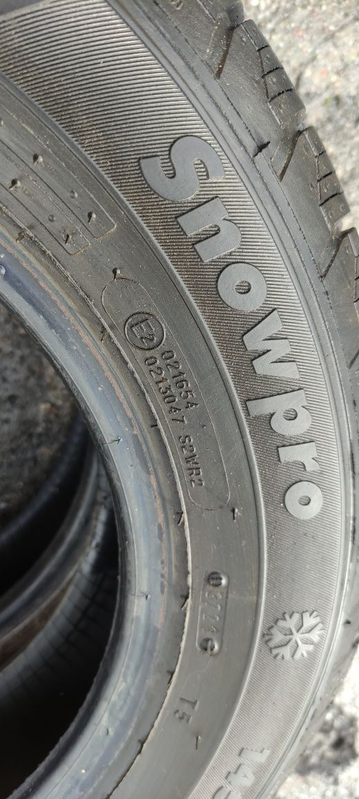 Opony zimowe z 2021r 8mm 145/80/13 Kormoran 6N