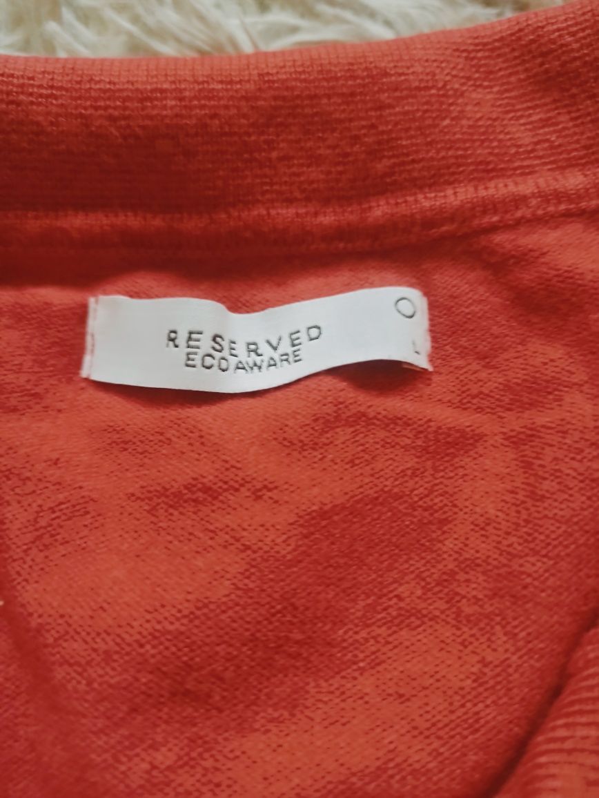 Czerwony sweterek rL Reserved
