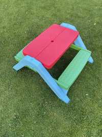Lawa lawka piknikowa dla dzieci meble ogrodowe do ogrodu siedziska