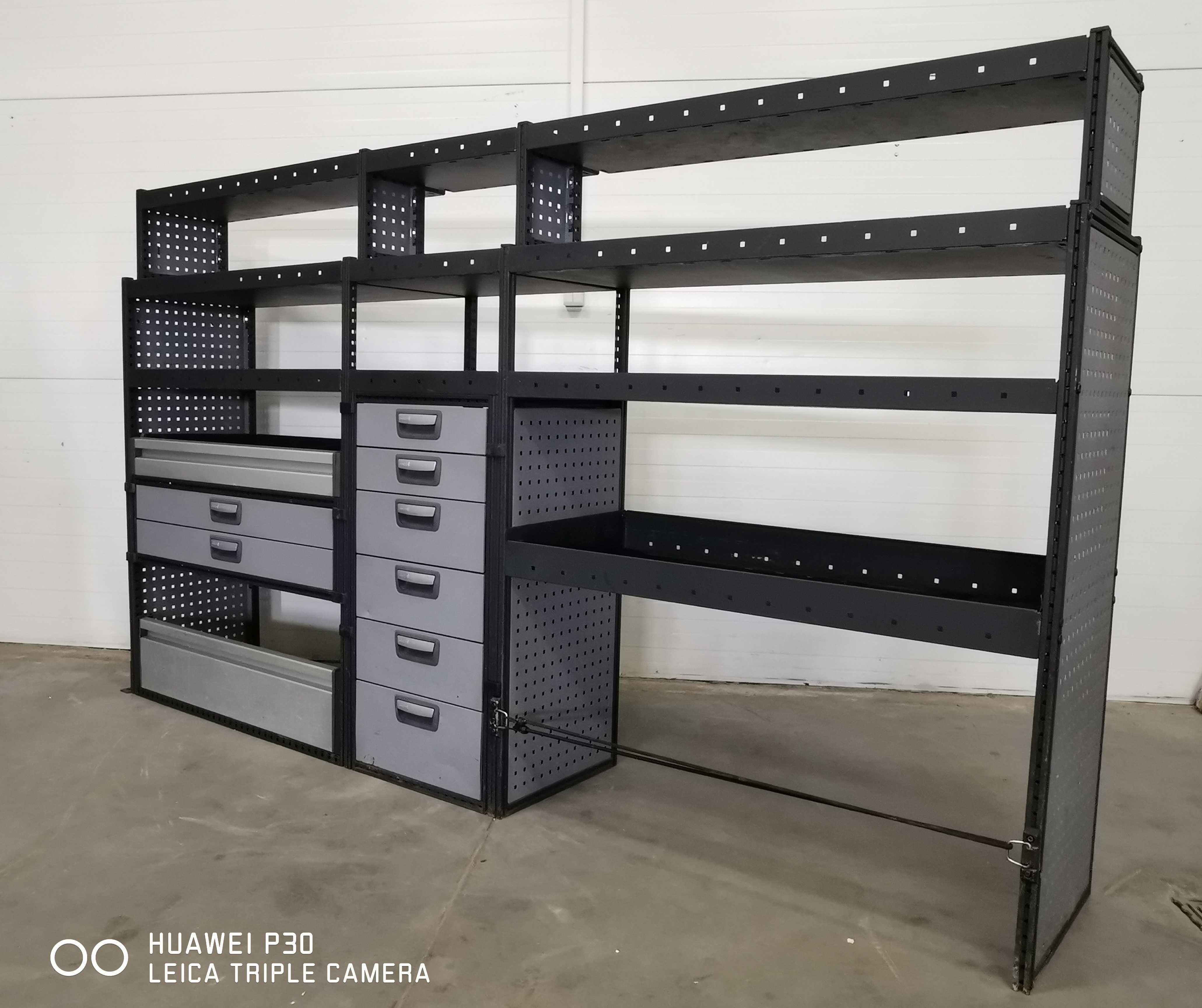 Zabudowa serwisowa auta regał Modul-System Transit ProaceMAX Sprinter