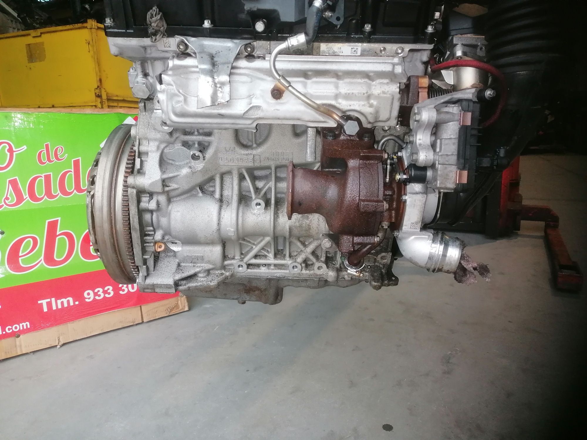 Motor BMW N47D20C 184CV