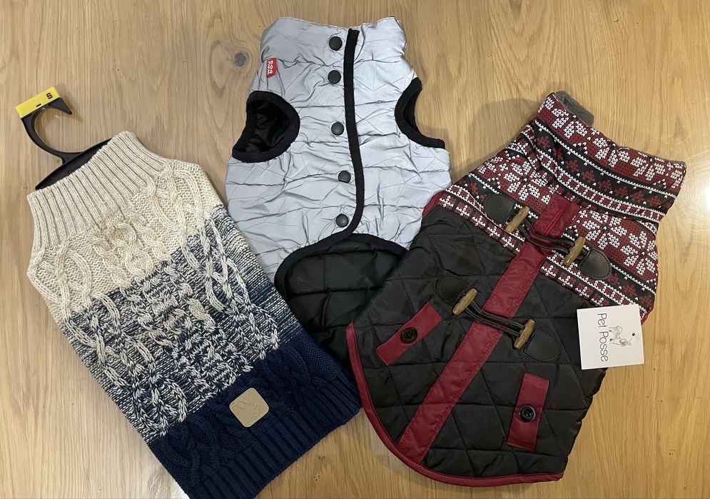 Теплі жилети для малих порід собак (4-6кг S)