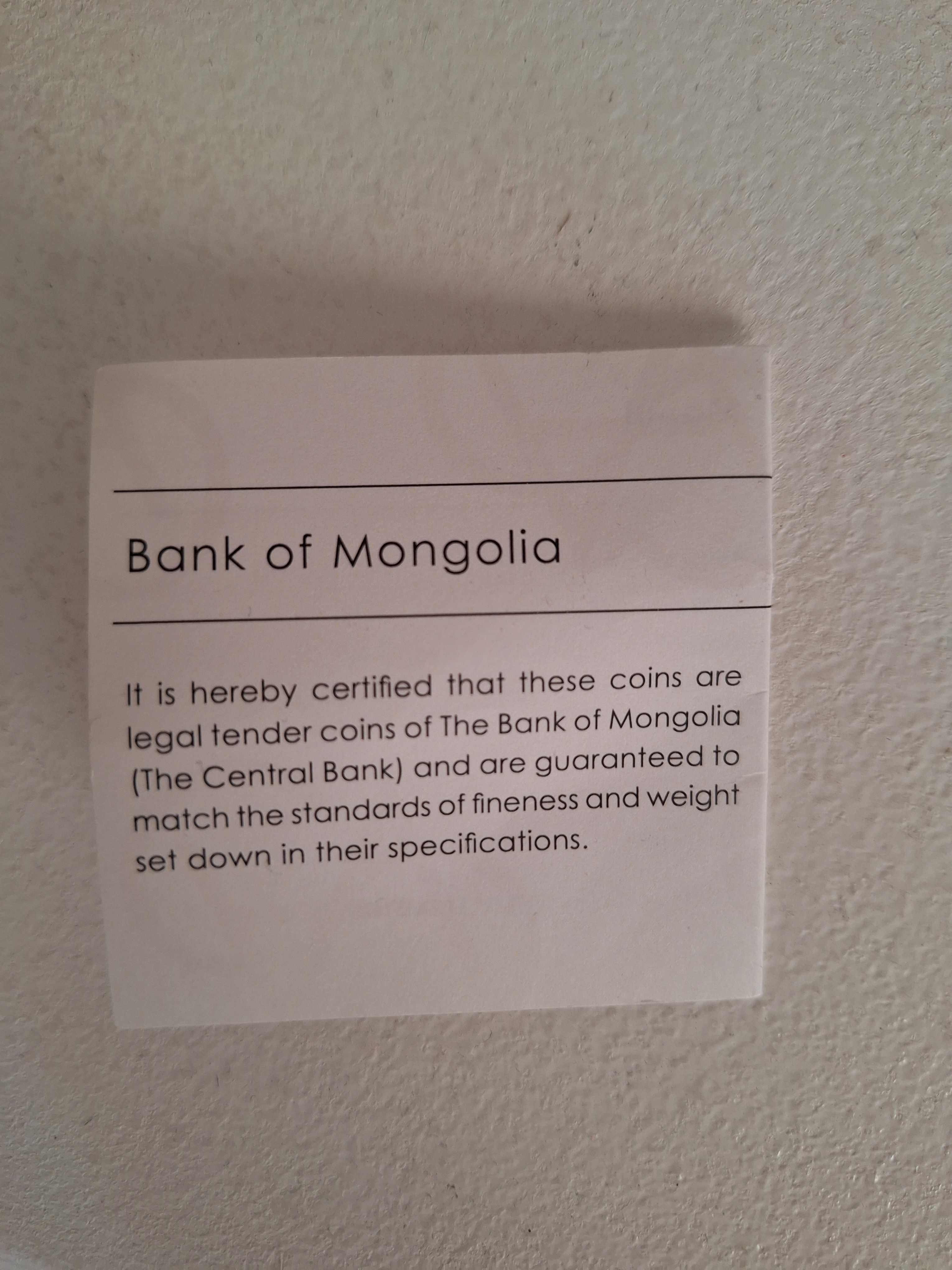 Manul - Bank of Mongolia - Coin