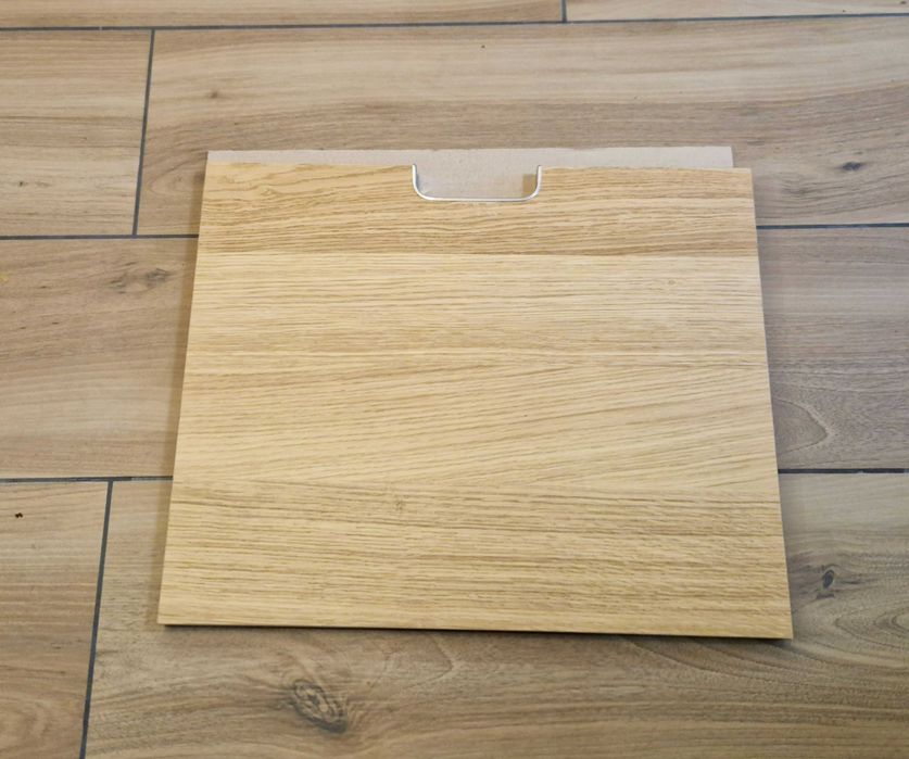 Nowy Front Ikea STALL Szafka na buty, 4 przegrody, okleina dębowa