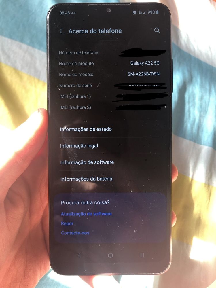 Samsung A22 Black