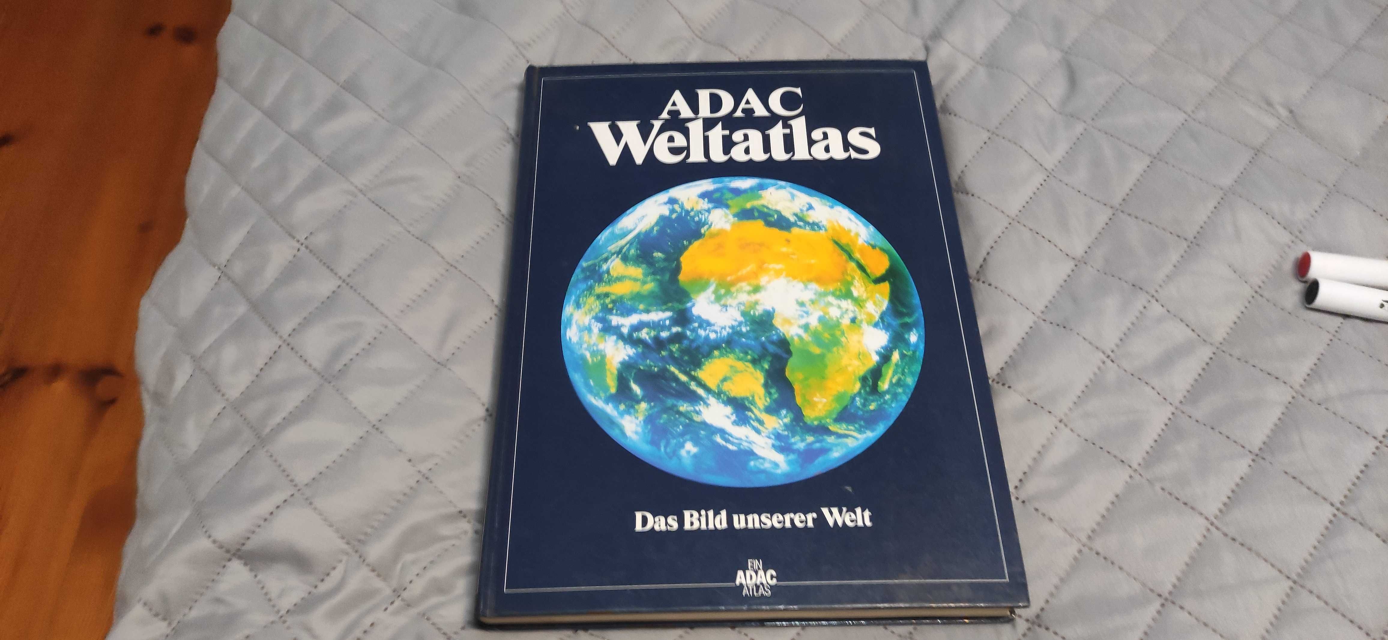 Atlas Niemiecki - Adac Weltatlas z 1997 roku