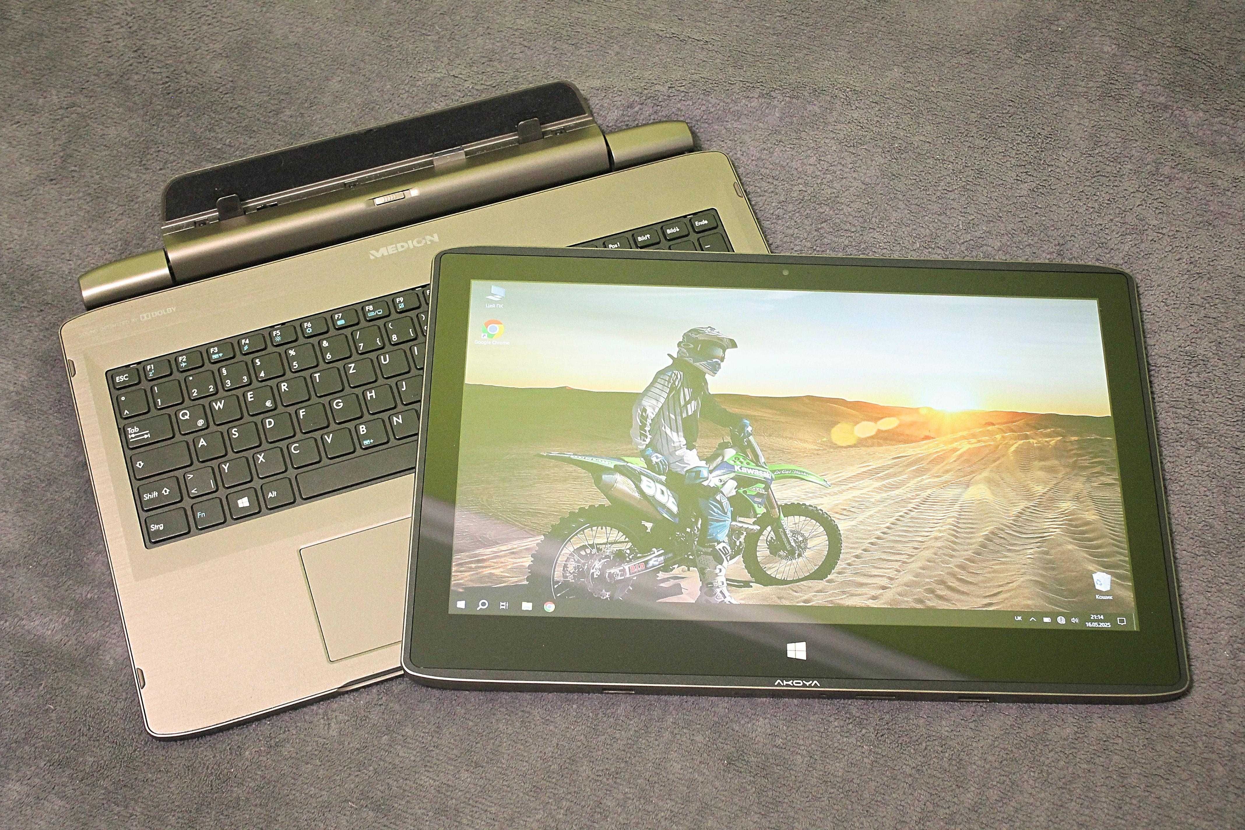 Ноутбук Medion Akoya S6214T с сенсорным экраном!