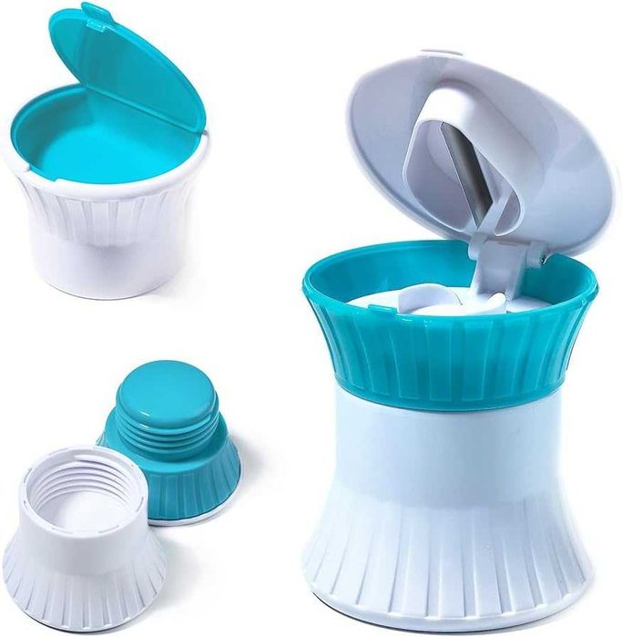 Pojemnik rozdzielacz rozdrabniacz tabletek 3w1