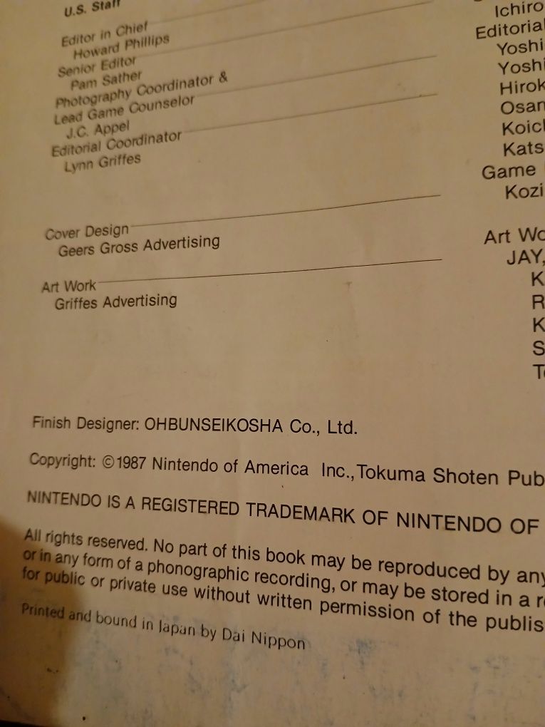 Guia Nintendo 1987