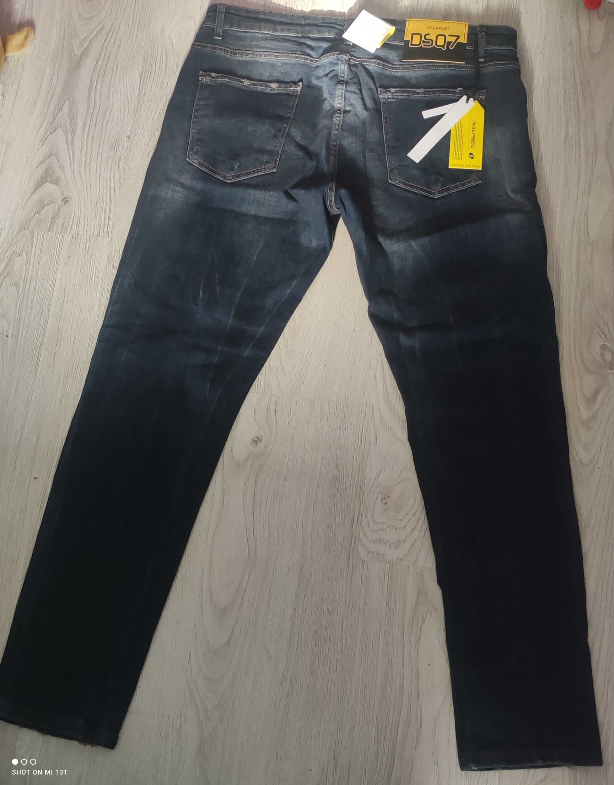 Nowe męskie jeansy Dsquared  dsq2 canada pas 45, max 54